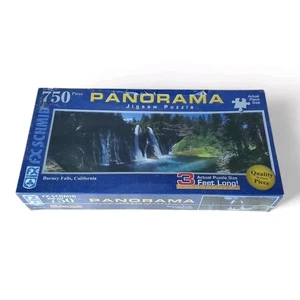 Burney Falls California Panorama Jigsaw Puzzle 750 Piece 3'x1' Foot NEW - Picture 1 of 5
