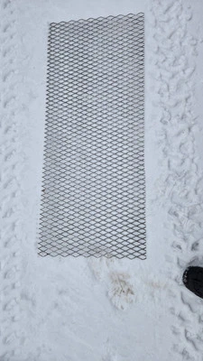 304 ИЗ НЕРЖАВЕЮЩЕЙ СТАЛИ СПЛЮЩЕННЫЙ РАСШИРЕННЫЙ МЕТАЛЛ 3/32 «x 19-1/2» + x 49-3/8» - Изображение 1 из 4