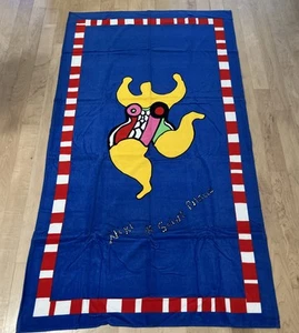NIKI SAINT-PHALLE NANA BEACH TOWEL 69x38 LIMITED EDITION #2392/3000 BOXED Unused - Picture 1 of 16
