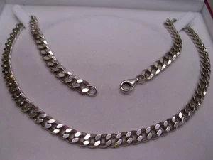 Cadena de plata 925 cadena blindada joyería de plata collar - Imagen 1 de 1