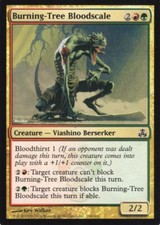 4X BURNING-TREE BLOODSCALE GREEN RED GUILDPACT MTG MAGIC NM X4 (yourdeckbuilder)
