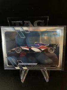 2021 Topps Chrome Formula 1 #129 Guilherme Samaia F1 Charouz F2 racing card - Picture 1 of 3