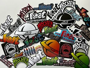 MAYHEM STICKER Lot LOST SURFBOARDS Stickers 10 Lot Florence Volcom Rip Curl - Picture 1 of 2