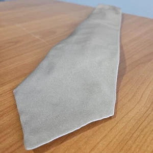 Sulka Men's Silk Tie - Solid Gold 58" x 3.75” Vtg Designer - Picture 1 of 4