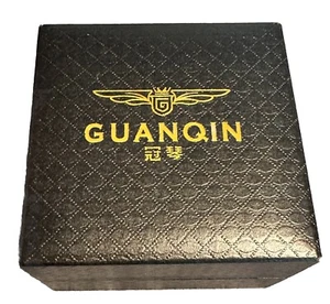 Guanqin Mens Calendar-Stainless Steel-Automatic-Water Resistant Wrist Watch - Picture 1 of 5