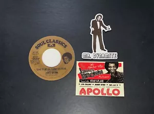 James Brown Stickers - Vinyl decal high quality stickers the jbs apollo theater - Picture 1 of 4