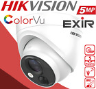HIKVISION 5MP Full Color 24/7 CCTV IR Camera PIR Detection STROBE LIGHT Outdoor
