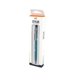 New - Capacitive Touch Stylus + Black Ink Pen By GEMS medium pt thin feel - Picture 1 of 1