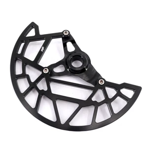 KKE Front Brake Disc Cover Guard Fit Talaria Sting MX3 E-Ride Pro-ss Black Alum - Picture 1 of 6
