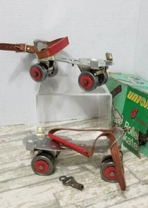 NEW VINTAGE 1950'S UNION 5 FAVORITE ROLLER SKATES ~ USA many pics w box parts - Picture 1 of 15