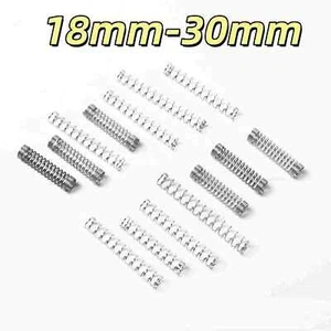 18mm-30mm Compression Spring Steel 0.4mm Wire Dia Pressure Coil Small Springs - Picture 1 of 12