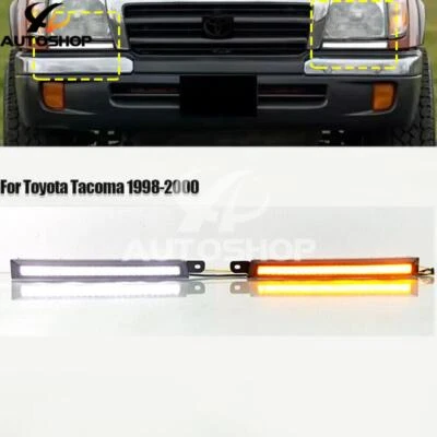 LED antiniebla dinámica de funcionamiento diurno con luces de giro para Toyota Tacoma 1998-2000 Foto 1 de 4