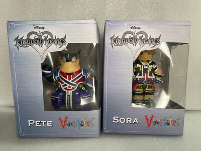 Juguetes Kingdom Hearts Pete & Sora Vinimates Diamond Select nuevos en paquete Foto 1 de 4