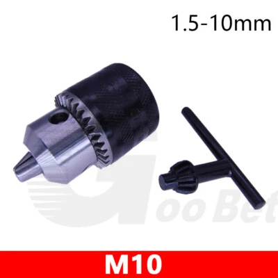 M10 Bohrfutter 100mm Winkelschleifer auf Bohrmaschine Konverter Adapter 1,5-10mm - Bild 1 von 4