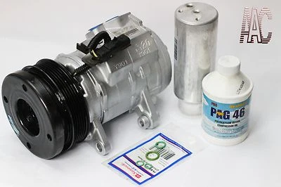2004-2007 Dodge Durango 3.7L/4.7L Reman Denso A/C Compressor kit W/ warranty - Image 1 of 3