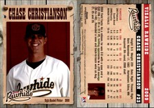 Chase Christianson 2009 Grandstand Visalia Rawhide #NNO3 Card *AutographDen*