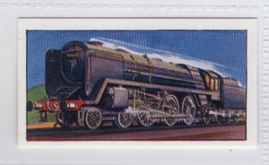 Glengettie Tea - History of the Railways 1974. British Rail Pacific Type