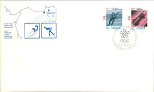 FDC Canada - XV Olympic Winter Games Commemoration Calgary 1987 - A00126 - Picture 1 of 2