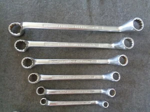 FLYING SWALLOW Offset Box End SAE Wrench Set 3/8" - 1" Set of 6 Wrenches - Picture 1 of 3