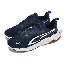 Puma Stride Club Navy White Cobalt Glaze Men Road Running Jogging Shoe 389422-15