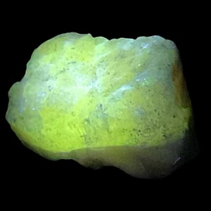 Pink Crackle Milk Glass Layered Art Glass Cullet Glowing Manganese Slag #4GX258 - Picture 1 of 8