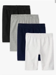 The Children's Place Girls' Solid Bike Shorts 4-Pack Multicolored Size S ( 5-6) - Picture 1 of 3
