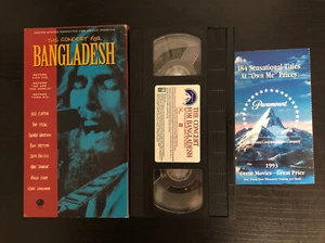 Concert for Bangladesh VHS Eric Clapton George Harrison Ringo Starr Bob Dylan - Picture 1 of 9