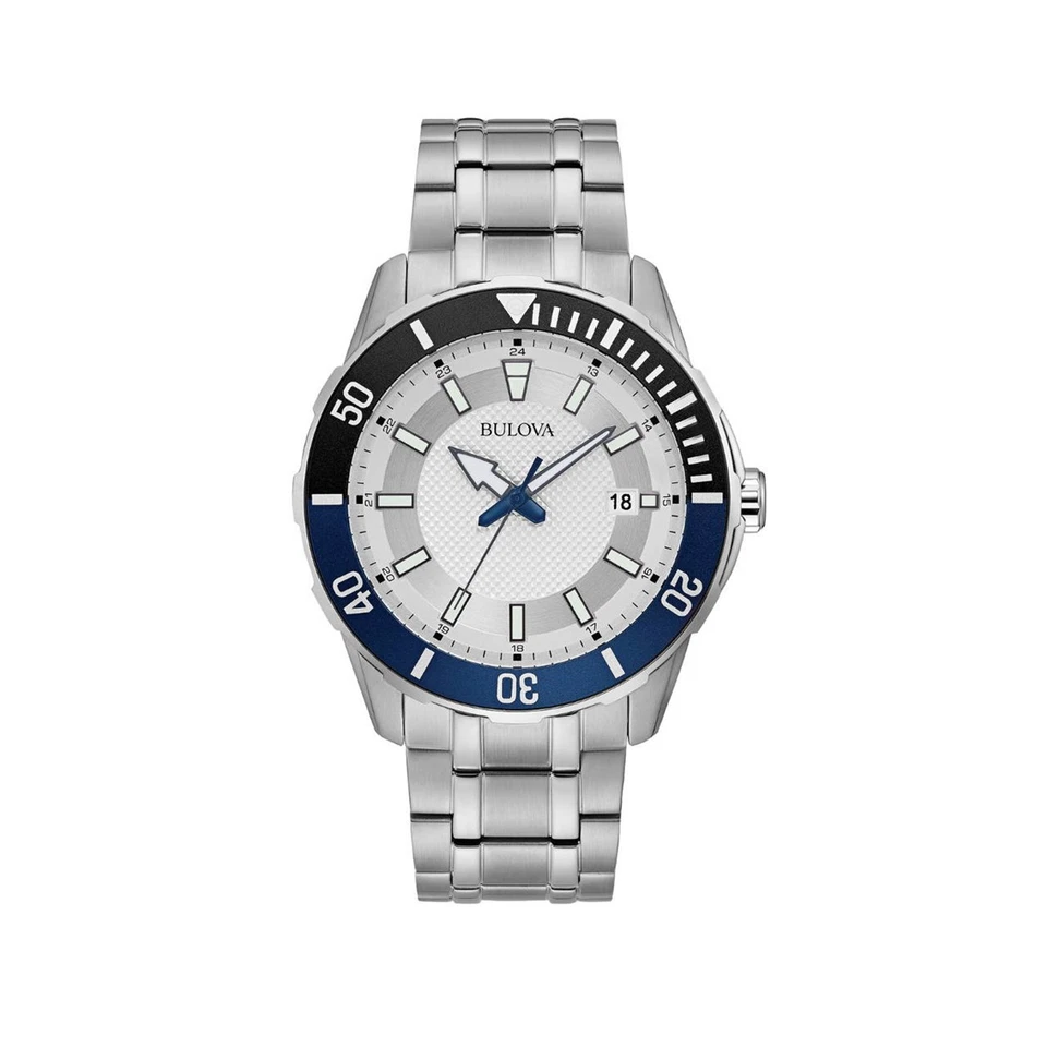 Bulova 98B349 White Men's Watch