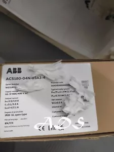 ACS180-04N-03A3-4 ABB inversor de frecuencia nuevo envío rápido - Imagen 1 de 4