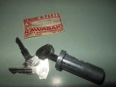 NOS OEM Kawasaki F8 F5 70 350 BIGHORN +++ Steering Lock 3-Keys # 27016-021 - Изображение 1 из 3