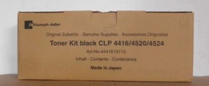 Tóner original Triumph Adler 4441610115 negro para CLP 4416 4520 4524 EMBALAJE ORIGINAL B - Imagen 1 de 1