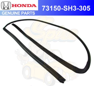 Honda Genuine New CIVIC 88-91 EF9 SIR Moldura de ventana de vidrio delantero parabrisas - Imagen 1 de 7