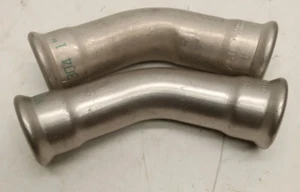 Victaulic 1" Edelstahl 45° Winkel Vic-Presse (2 Stück) - Bild 1 von 7