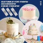 Stainless Steel Cake Cream Comb Scraper Smoother Cream Decorating Spatula Baking