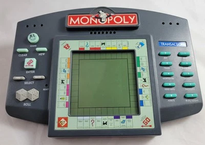 Hasbro 1997 Monopoly Handheld Electronic Travel Game Tested WORKS - Image 1 of 4