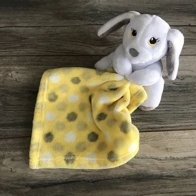Little Beginnings Baby Blanket Plush Puppy Dog Bunny Rabbit Lovey Security EUC - Image 1 of 4