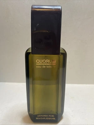 QUORUM BY ANTONIO PUIG 100ML VINTAGE EDT SPRAY 3.4 FL OZ (NEW WITHOUT BOX) - Image 1 of 2