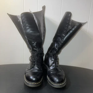Botas altas con cordones Dr Martens vintage para hombre talla 14 11300 - Imagen 1 de 11