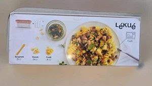 Lekue Mikrowelle Nudelkocher Rezepte Spaghetti Fusilli Ravioli - Bild 1 von 8