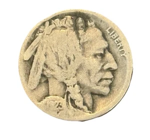 1923-S Buffalo Nickel data completa, moneta reale, checkout buon affare tutti i miei bufali - Foto 1 di 2