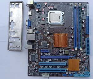 Asus P5G41-M CPU + RAM Placa Base Intel Socket 775 - Imagen 1 de 6