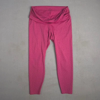 Nike Dri-FIT Pink Star Print Athletic Leggings Womens Size Medium - Image 1 of 4