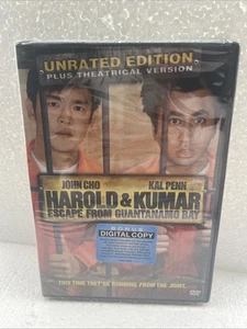 Harold & Kumar Escape from Guantanamo Bay (DVD, 2008) Sealed New - Imagen 1 de 3