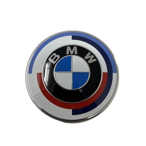 BMW Emblem 50th Anniversary M Badge 51148087194 OEM - Picture 1 of 8