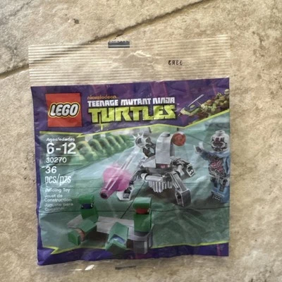 NUEVO LEGO 30270 TMNT Kraang's Turtle Target Practice Polybag Set Sellado de Fábrica Foto 1 de 4