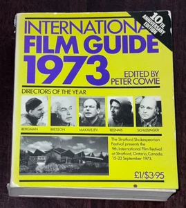 International Film Guide 1973 By Peter Cowie Book pb Bergman Bresson Makavejev - Picture 1 of 12
