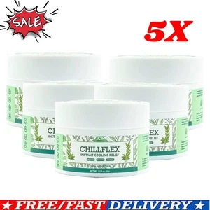5x Crema calmante de mentol CHILLFLEX 99 g - Alivio del dolor articular y muscular - Imagen 1 de 11