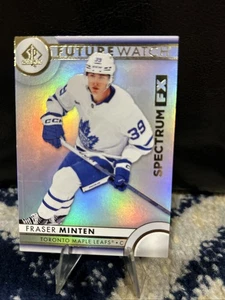 2023-24 SP Authentic Spectrum FX Future Watch Unscratched Fraser Minten #S-76 - Bild 1 von 2