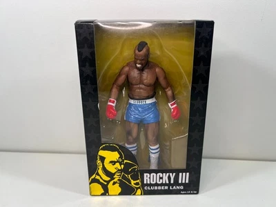 NECA Rocky III Clubber Lang 40-я годовщина серия 1 синие сундуки НОВЫЕ - Изображение 1 из 4