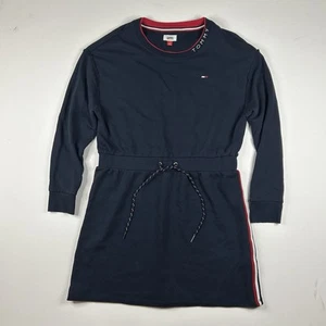 Tommy Hilfiger Vintage Y2k Large Women's Classic Navy Blue Romper Skirt RARE EUC - Picture 1 of 7